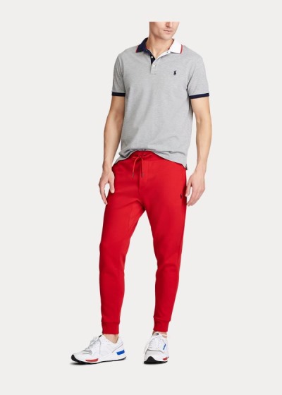 Pantalones Polo Ralph Lauren Hombre Rojos - Double-Knit - XSCQR9471